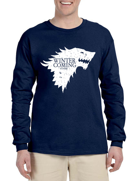 Men's Long Sleeve Winter Is Coming Cool T Shirt Popular Gift