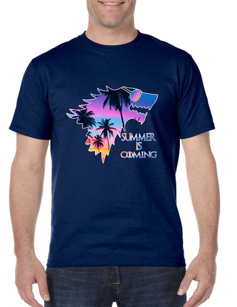 Men's T Shirt Summer Is Coming Love Summer Popular Trendy Tee