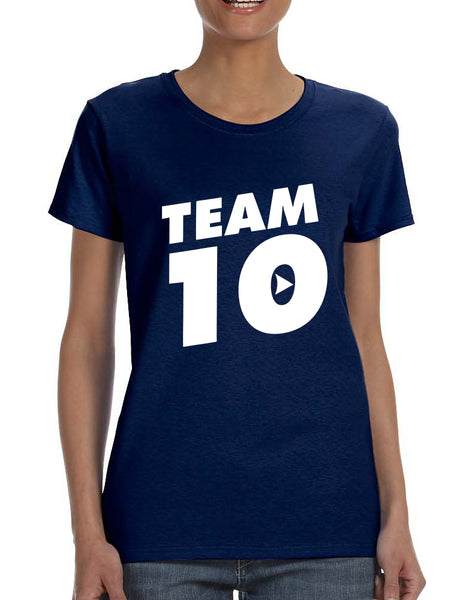 Women's T Shirt Team 10 Cool Trendy Tee