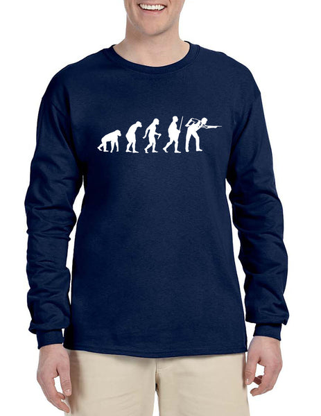 Men's Long Sleeve Pool Snooker Evolution Billiards Shirt