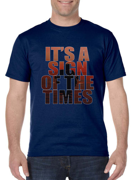 Men's T Shirt It's A Sign Of The Times Styles Shirt Popular Top