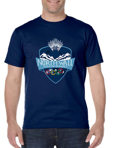 Men's T Shirt North Wall Winter Olympics Cool Tshirt