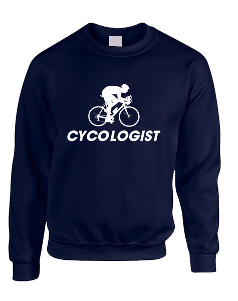 Adult Sweatshirt Cycologist Love Sport Cool Cycling Top