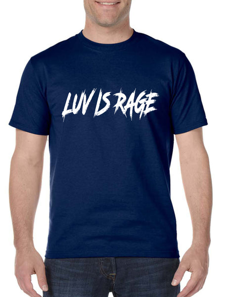 Men's T Shirt Luv Is Rage Popular T Shirt Cool Shirt