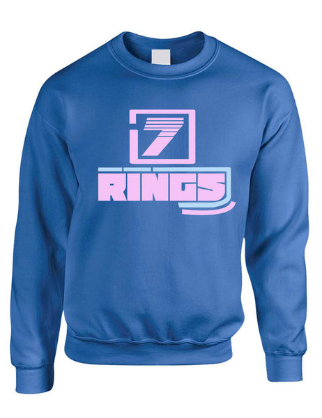 Adult Sweatshirt Rings Trendy Top Cool Sweatshirt Cute Gift