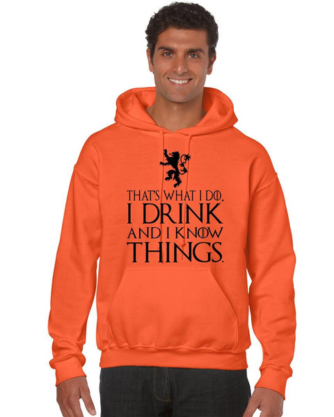 That What I Do I Drink And I Know Things men Hoodie - ALLNTRENDSHOP - 5