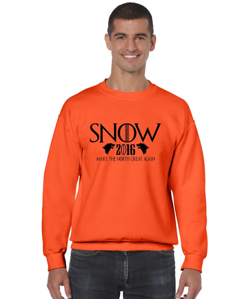 Snow 2016 Make The North Great Again men sweatshirt - ALLNTRENDSHOP - 6