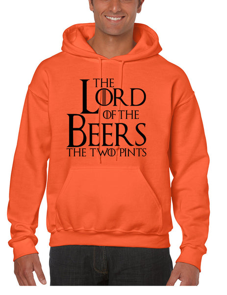 Men's Hoodie The Lord Of The Beers Two Pints Popular Fun