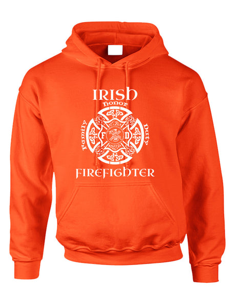 Adult Hoodie Irish Firefighter St Patrick's Top Love Irish Party - ALLNTRENDSHOP - 3