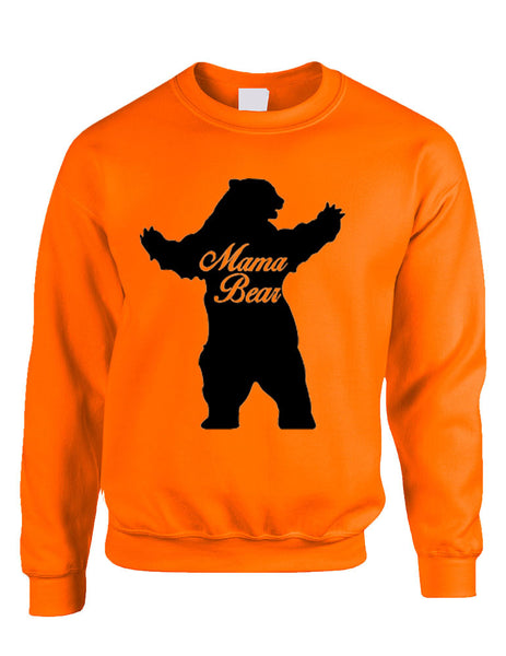 Adult Crewneck Mama Bear Family Top For Mom Xmas Cute Gift - ALLNTRENDSHOP - 4