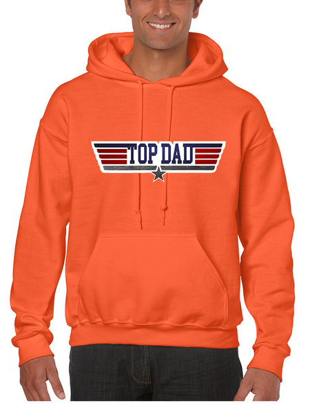 Men's Hoodie Top Dad Guns Father's Day Shirt Love Dad Gift