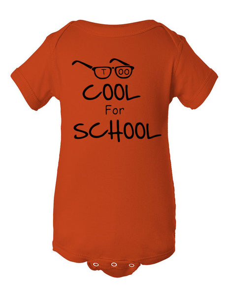 Too cool for School Infant Creeper - ALLNTRENDSHOP - 4