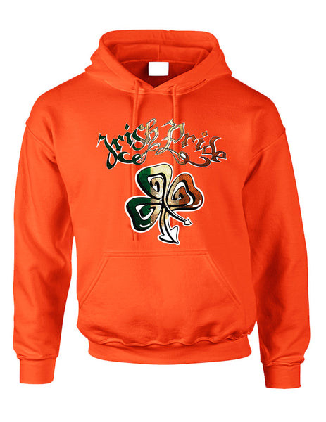 Adult Hoodie Irish Pride Shamrock St Patrick's Party Top