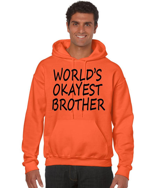 World's OKayest brother men Hoodie - ALLNTRENDSHOP - 5