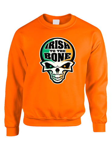 Irish To The Bone Skull women sweatshirt St Patrik - ALLNTRENDSHOP - 1