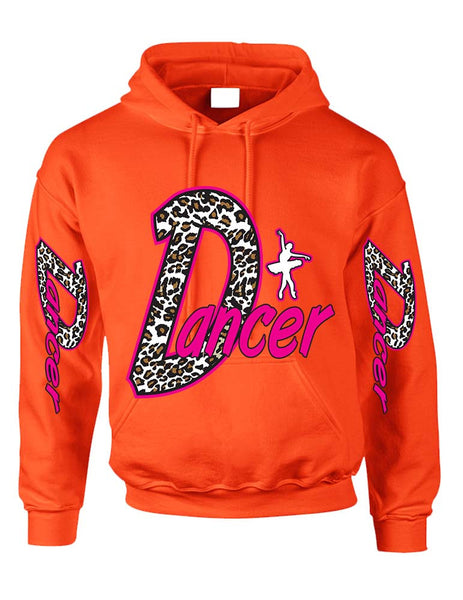 Dancer White Leopard women's Hoodies - ALLNTRENDSHOP