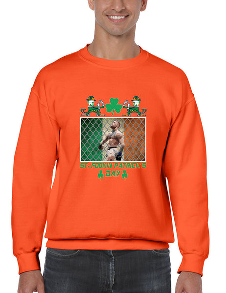 Men's Sweatshirt Irish Conor Final St Patrick's Day Top