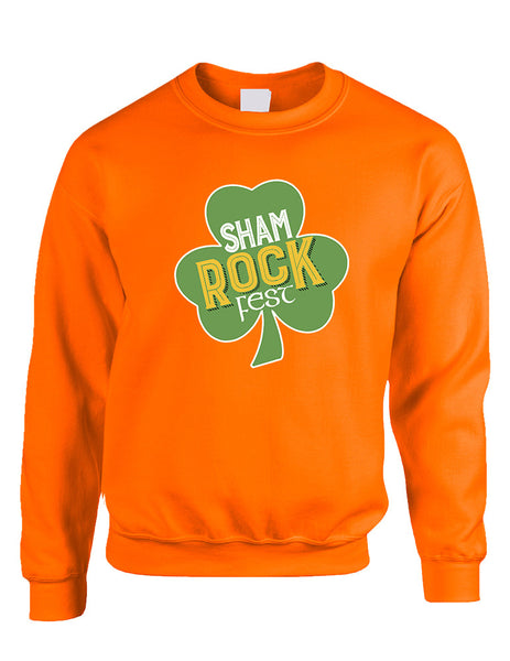 Adult Sweatshirt Shamrock Fest St Patrick's Day Cool Top