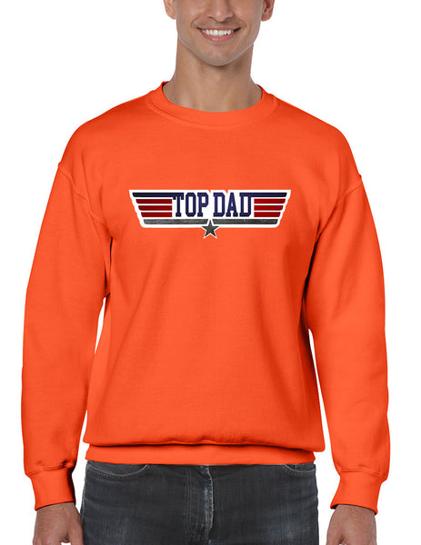 Men's Sweatshirt Top Dad Guns Father's Day Shirt Love Dad Gift