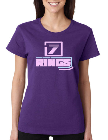 Women's T Shirt Rings Trendy Tee Cool Tshirt Cute Gift