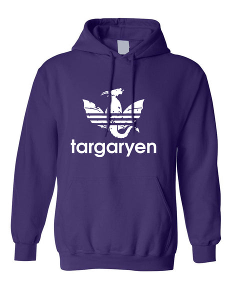 Adult Hoodie Targaryen Dragon Symbol Cool Top Trendy Hooded