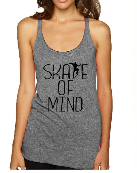 Women's Tank Top Skate Of Mind Skateboard Skating Lovers