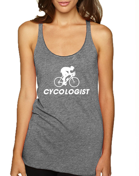 Women's Tank Top Cycologist Love Sport Cool Cycling Top