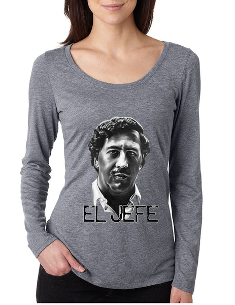 Women's Shirt Pablo Escobar Face Cool Shirt Popular Top - ALLNTRENDSHOP - 1