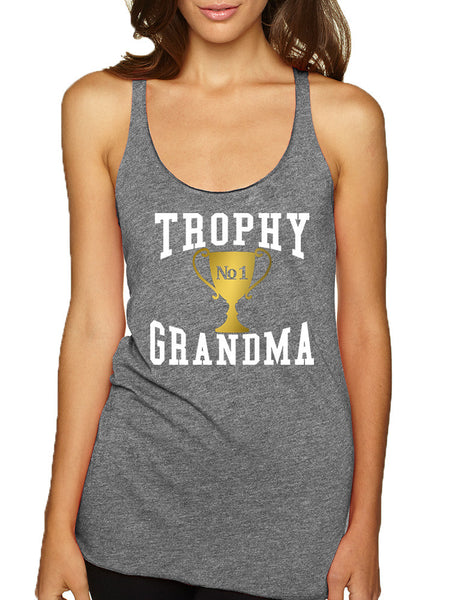 Women's Tank Top Trophy Grandma Cool Xmas Family Gift Top - ALLNTRENDSHOP - 6