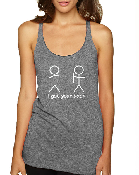 Women's Tank Top I Got Your Back Cool Sarcasm Top Funny