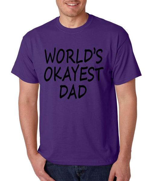 World's OKayest dad fathers day men t shirt - ALLNTRENDSHOP - 6