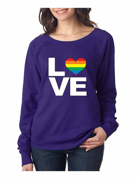 Love pride gay lesbian women Triblend Tanktop - ALLNTRENDSHOP - 2