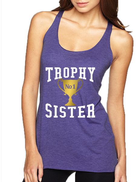 Women's Tank Top Trophy Sister Love Family Cute Sister Top - ALLNTRENDSHOP - 5