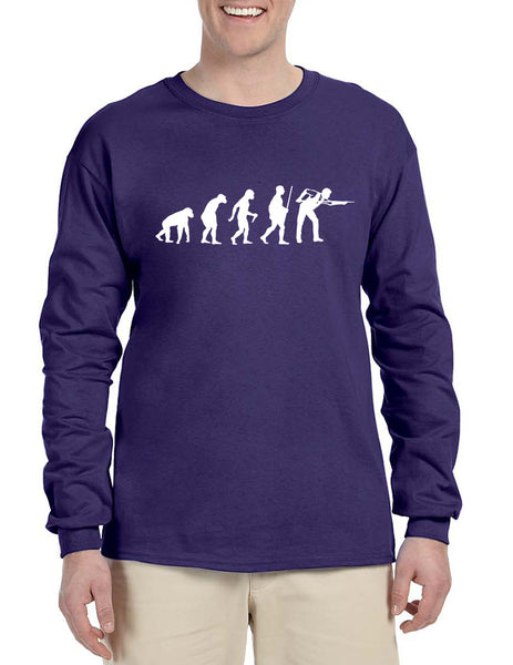 Men's Long Sleeve Pool Snooker Evolution Billiards Shirt