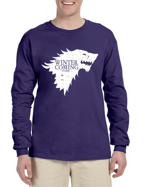 Men's Long Sleeve Winter Is Coming Cool T Shirt Popular Gift