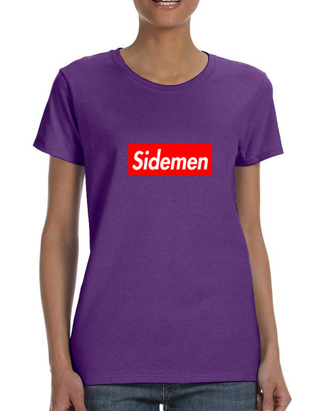 Women's T Shirt Sidemen Red Box Hot Popular Tee Shirt
