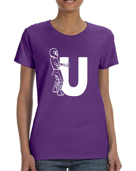 Women's T Shirt F U Motorcyclist Riding Cool Motorcycle Tee