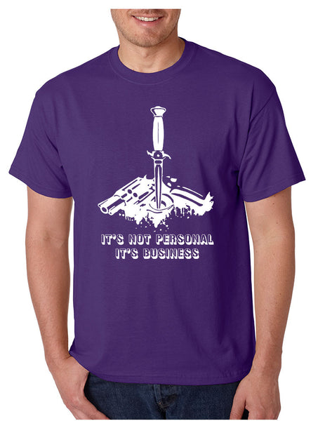 Men's T Shirt It's Not Personal It's Business Humor Funny T Shirt - ALLNTRENDSHOP - 4