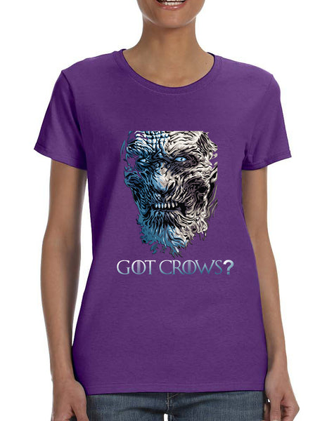 Women's T Shirt Got Crows? Cool Trendy Tshirt Popular Tee