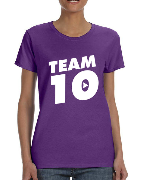Women's T Shirt Team 10 Cool Trendy Tee