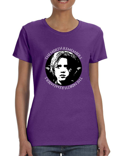 Women's T Shirt The North Remembers Cool Tee Shirt