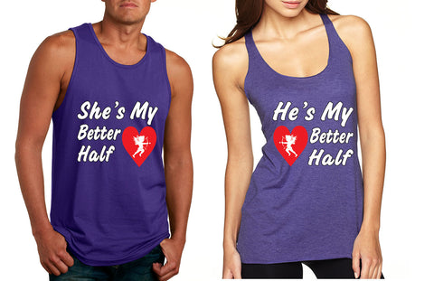 she and hes my better half tanktop - ALLNTRENDSHOP - 1