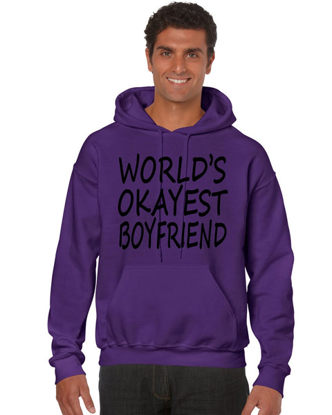 World's OKayest boyfriend men Hoodie - ALLNTRENDSHOP - 5