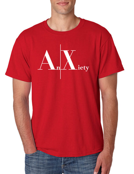 Men's T Shirt Anxiety An Xiety Tee Trendy Shirt Popular Yoga Gift