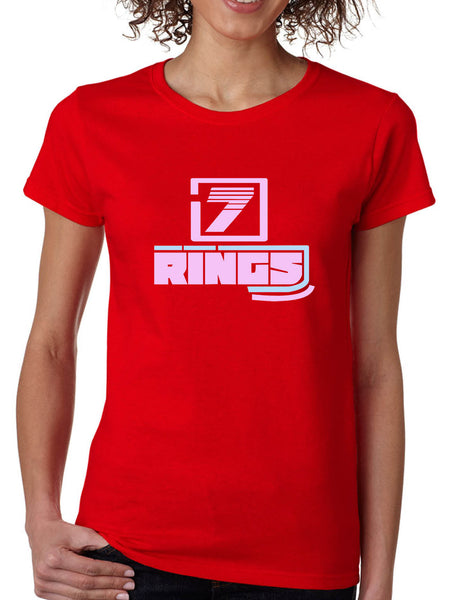 Women's T Shirt Rings Trendy Tee Cool Tshirt Cute Gift