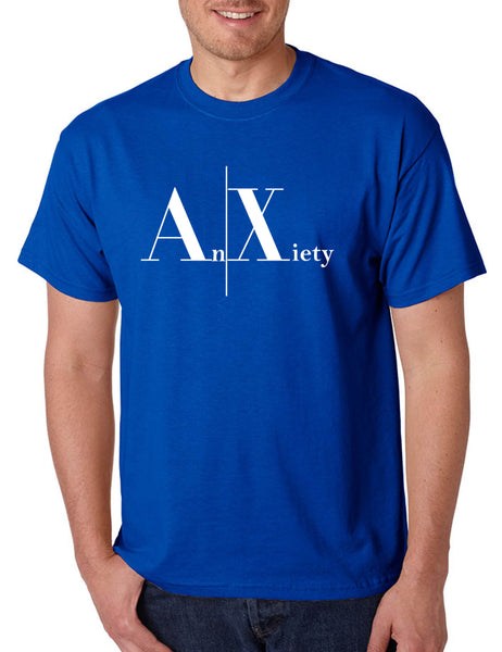 Men's T Shirt Anxiety An Xiety Tee Trendy Shirt Popular Yoga Gift