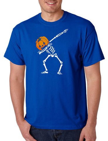 Men's T Shirt Dabbing Pumpkin Cool Dab Scary Halloween Tshirt Funny