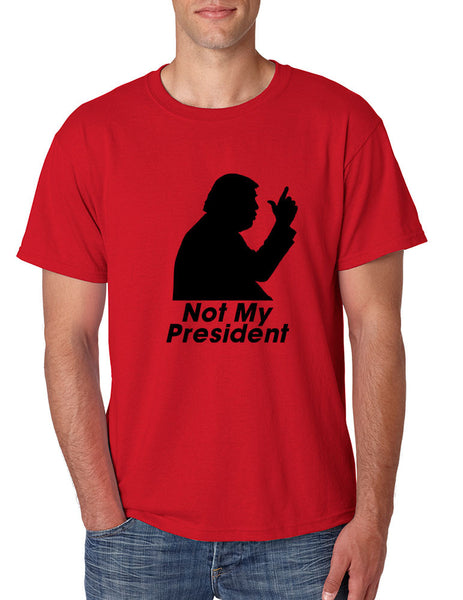 Men's T Shirt Not My President Donald Trump US elect T Shirt - ALLNTRENDSHOP - 3