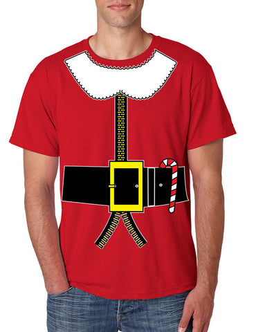 Men's T Shirt Elf Suit Santa's Elves Christmas Shirt Xmas Gift - ALLNTRENDSHOP - 1