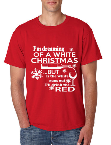 Men's T Shirt Drunk Christmas Ugly Sweatshirt Alcohol Cool Gift - ALLNTRENDSHOP - 1